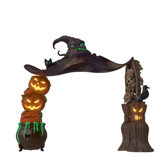 Witch Hat Archway Statue