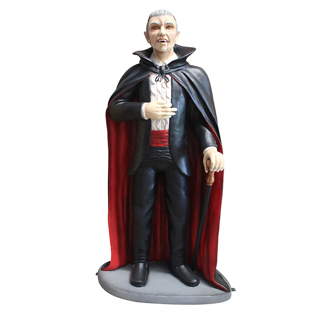 Dracula With Cane Life Size Statue – LMTreasures-Catalog