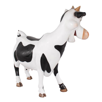 Comic Cow Life Size Statue