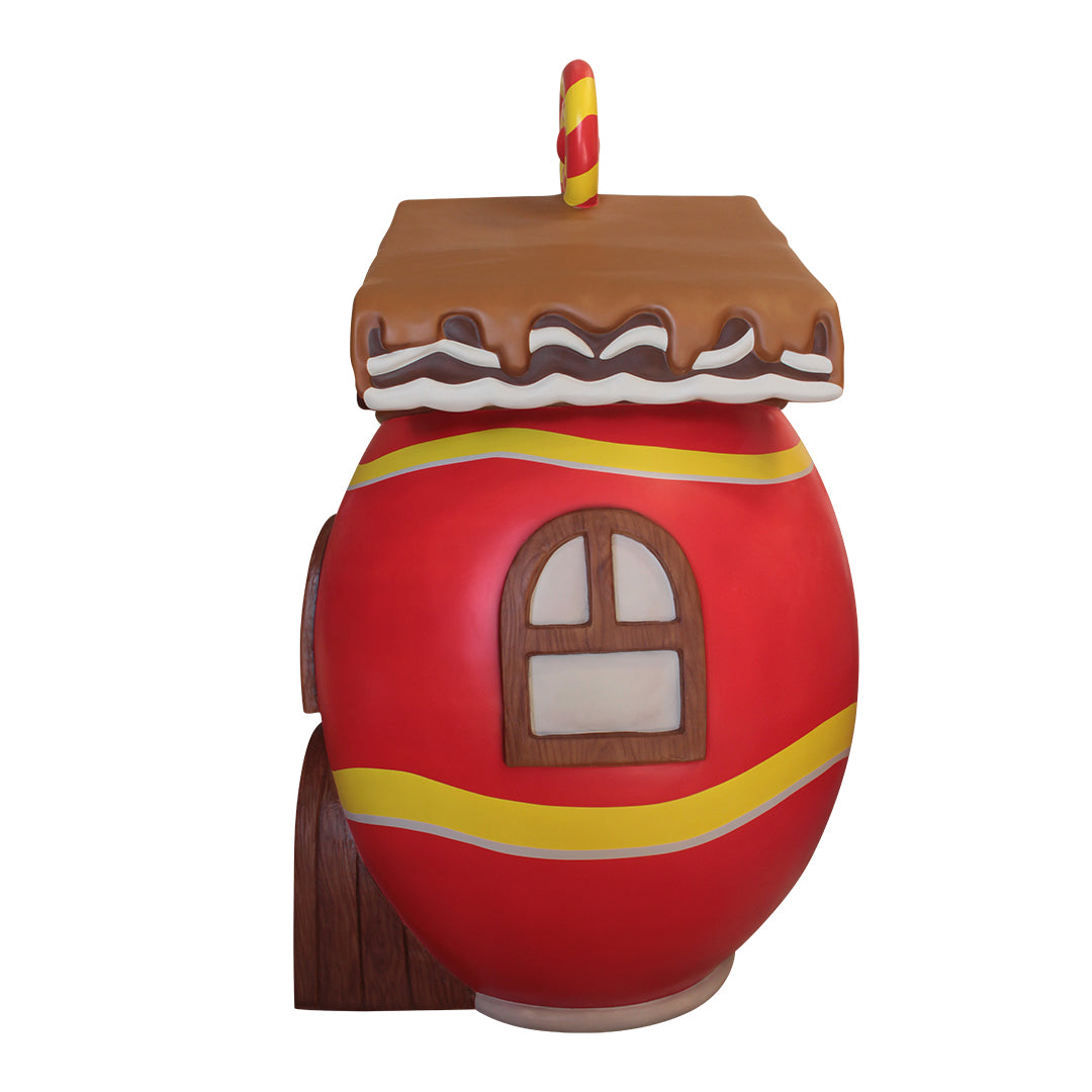 Easter Egg House Over Sized Statue