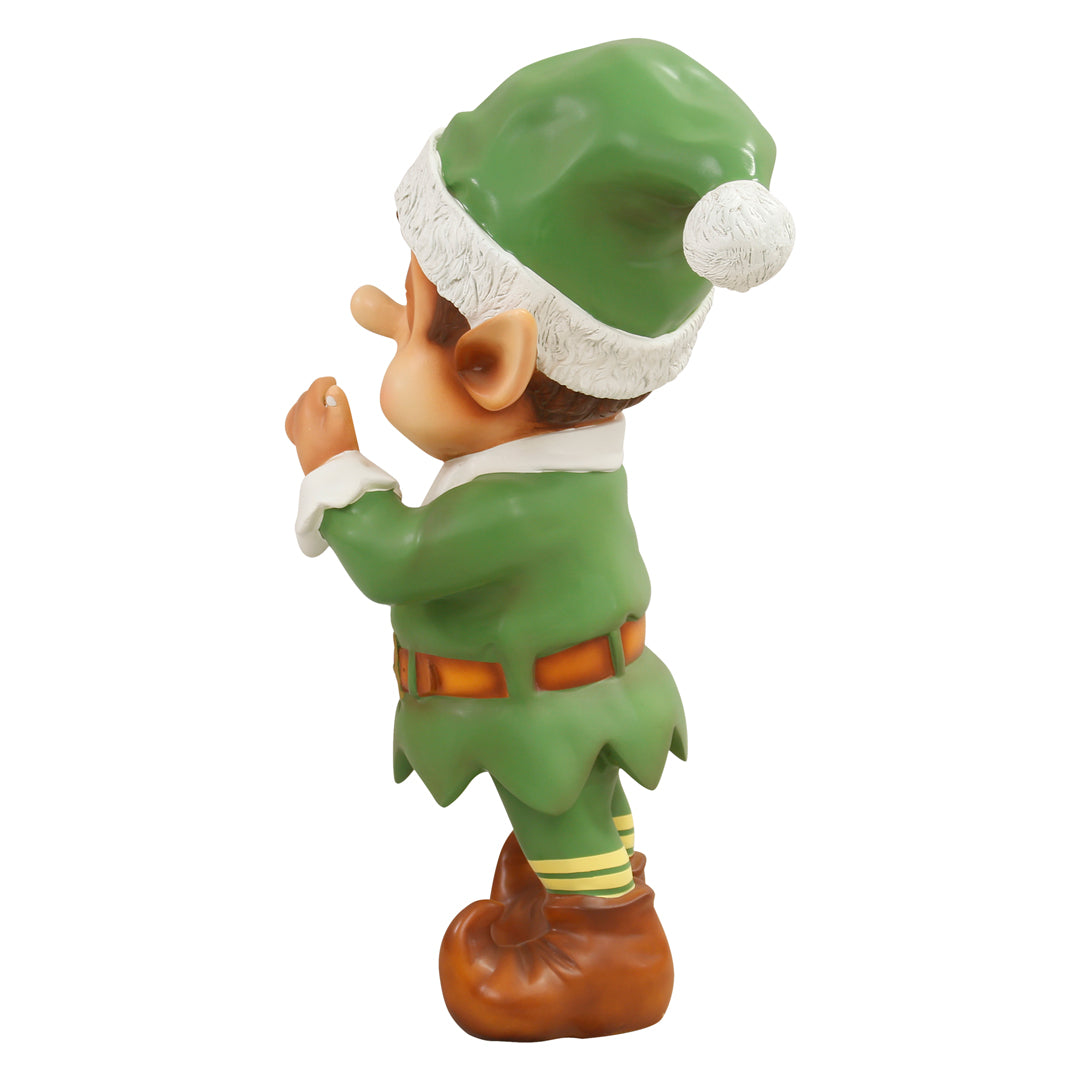 Elf Laughing Life Size Statue