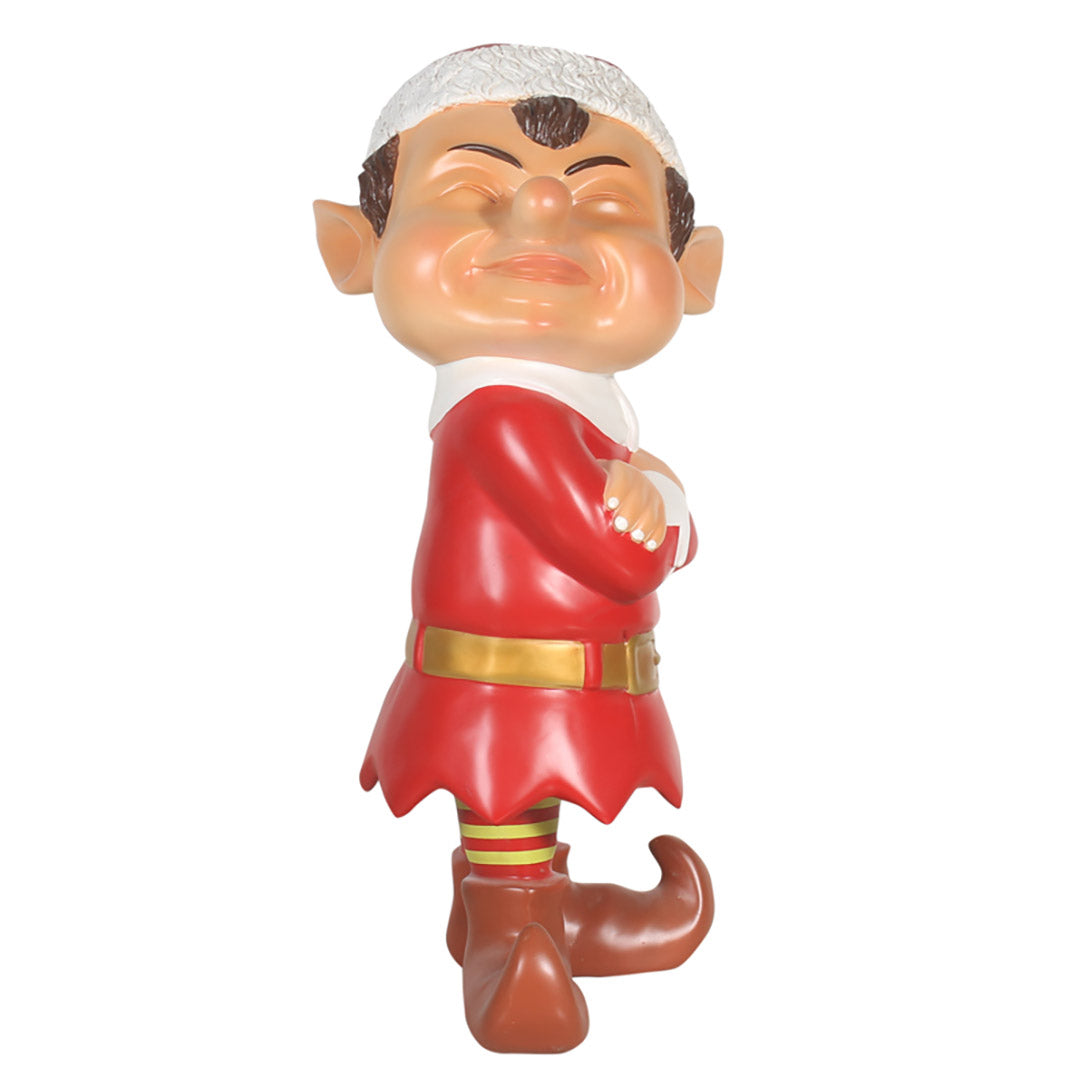 Elf Grumpy Life Size Statue