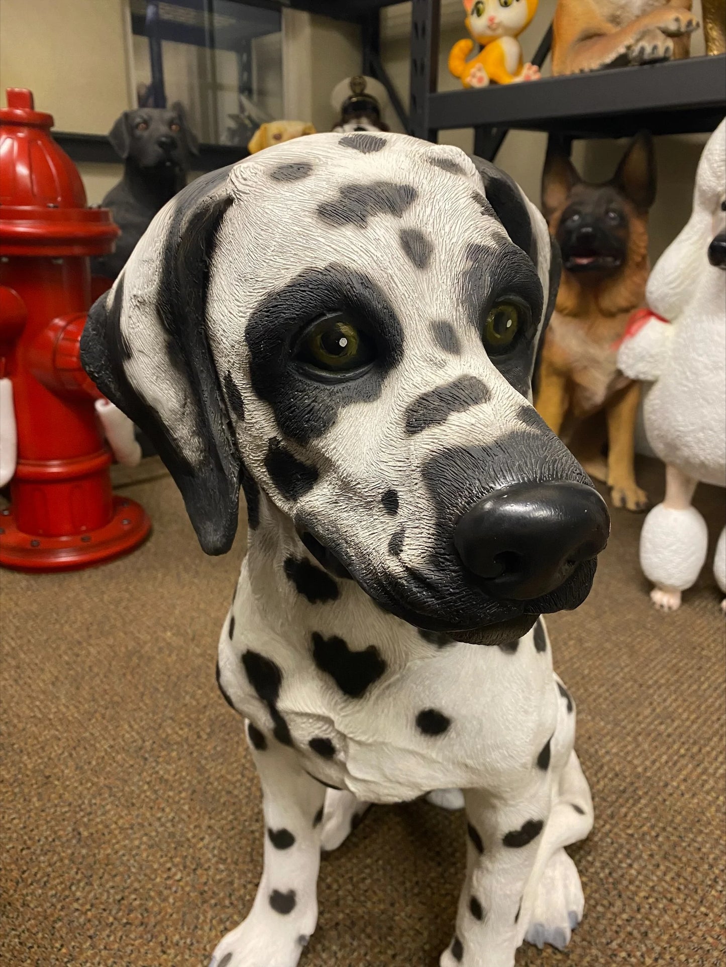 Dalmatian Life Size Statue - LM Treasures Life Size Statues & Prop Rental