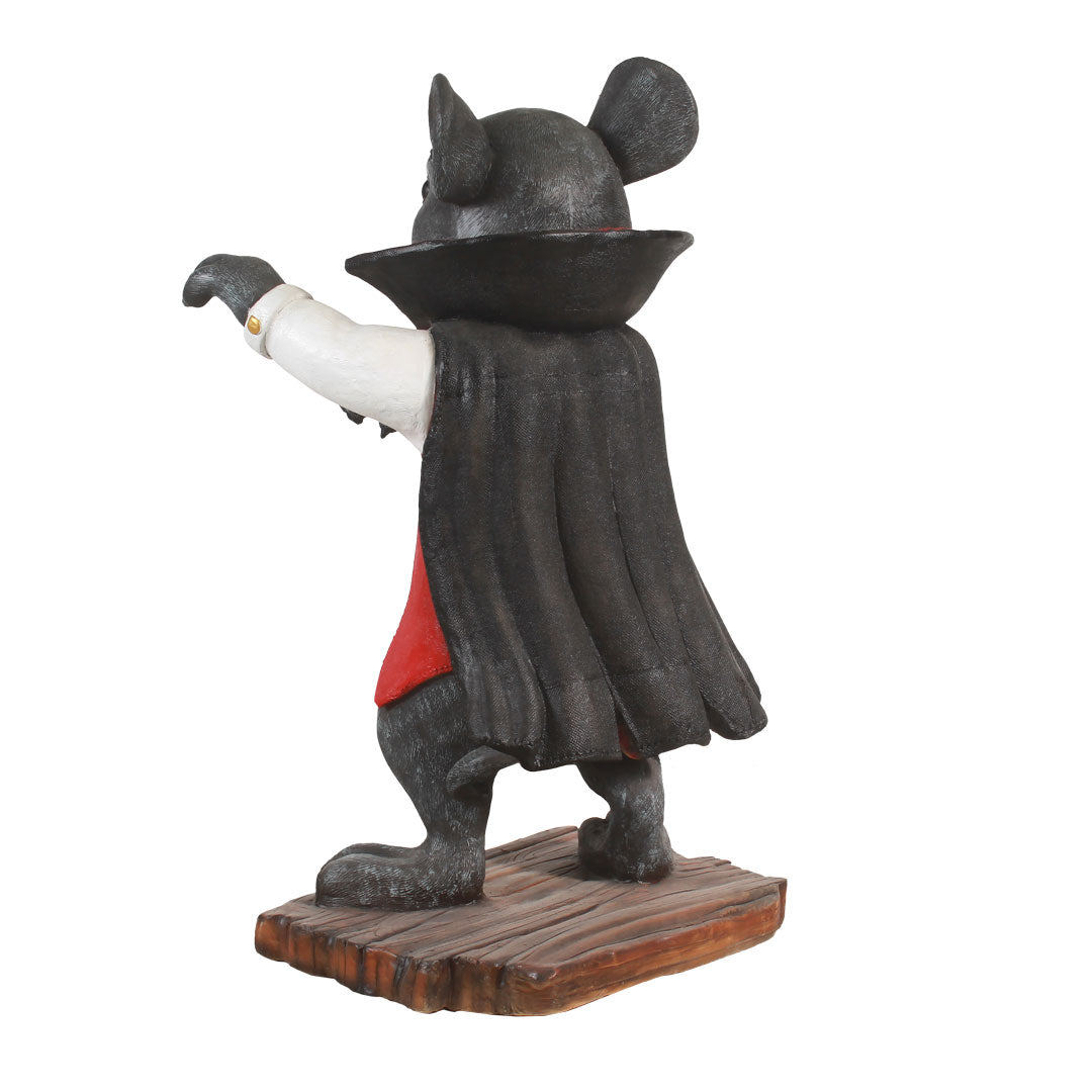 Mouse Dracula Costume Over Sized Statue