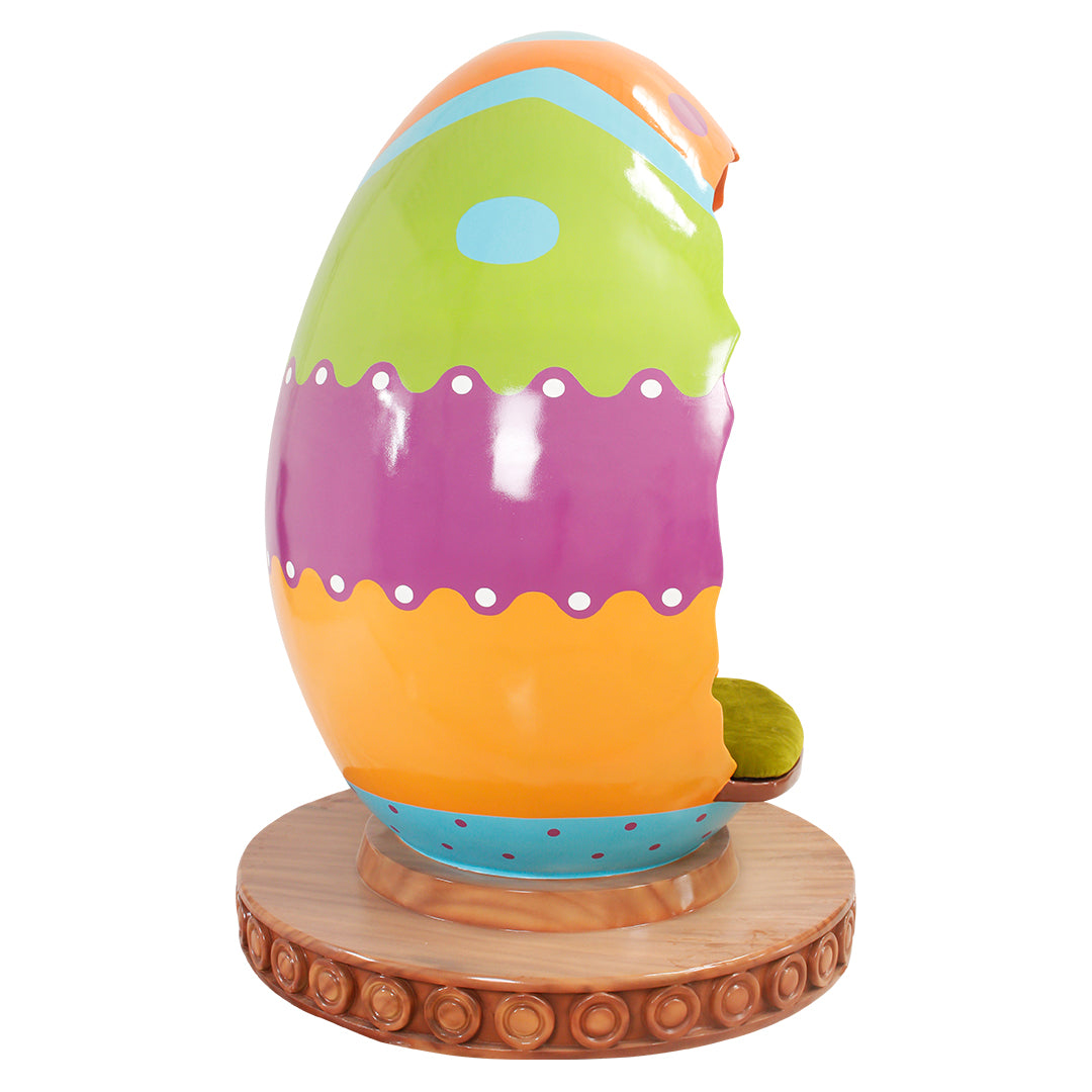 Easter Egg Chair Over Sized Statue