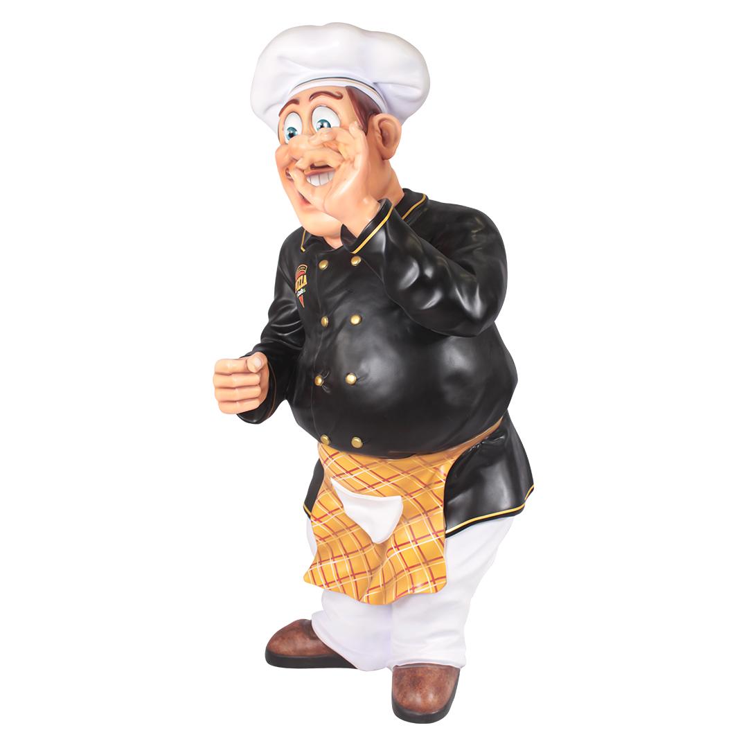 Pizza Chef Pizzaiolo Life Size Statue