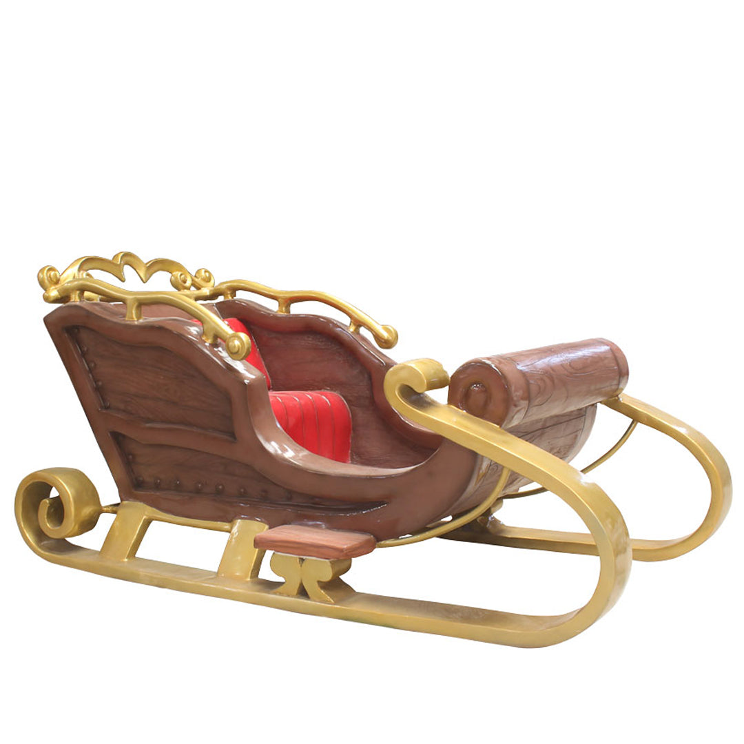 Santa Sleigh 2 Seater Life Size Statue