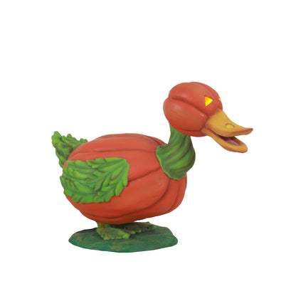 Pumpkin Duck Light Over Sized Statue