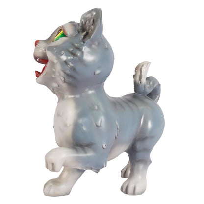 Comic Cat Happy Over Sized Statue