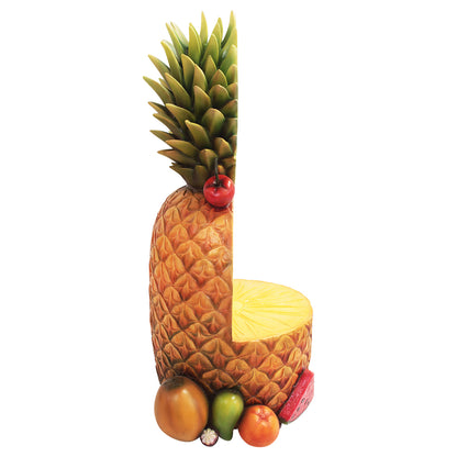 Pineapple Throne Over Sized Statue