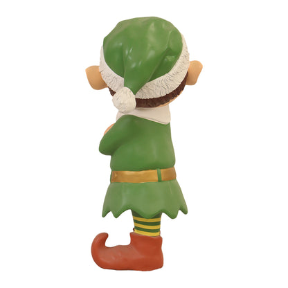 Elf Grumpy Life Size Statue