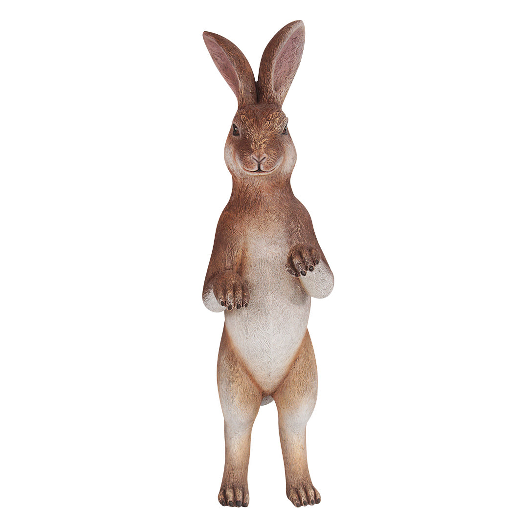 Rabbit Standing Life Size Statue