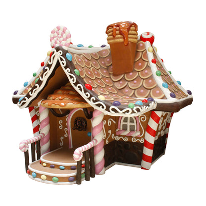 Gingerbread Candy House Over Sized Statue