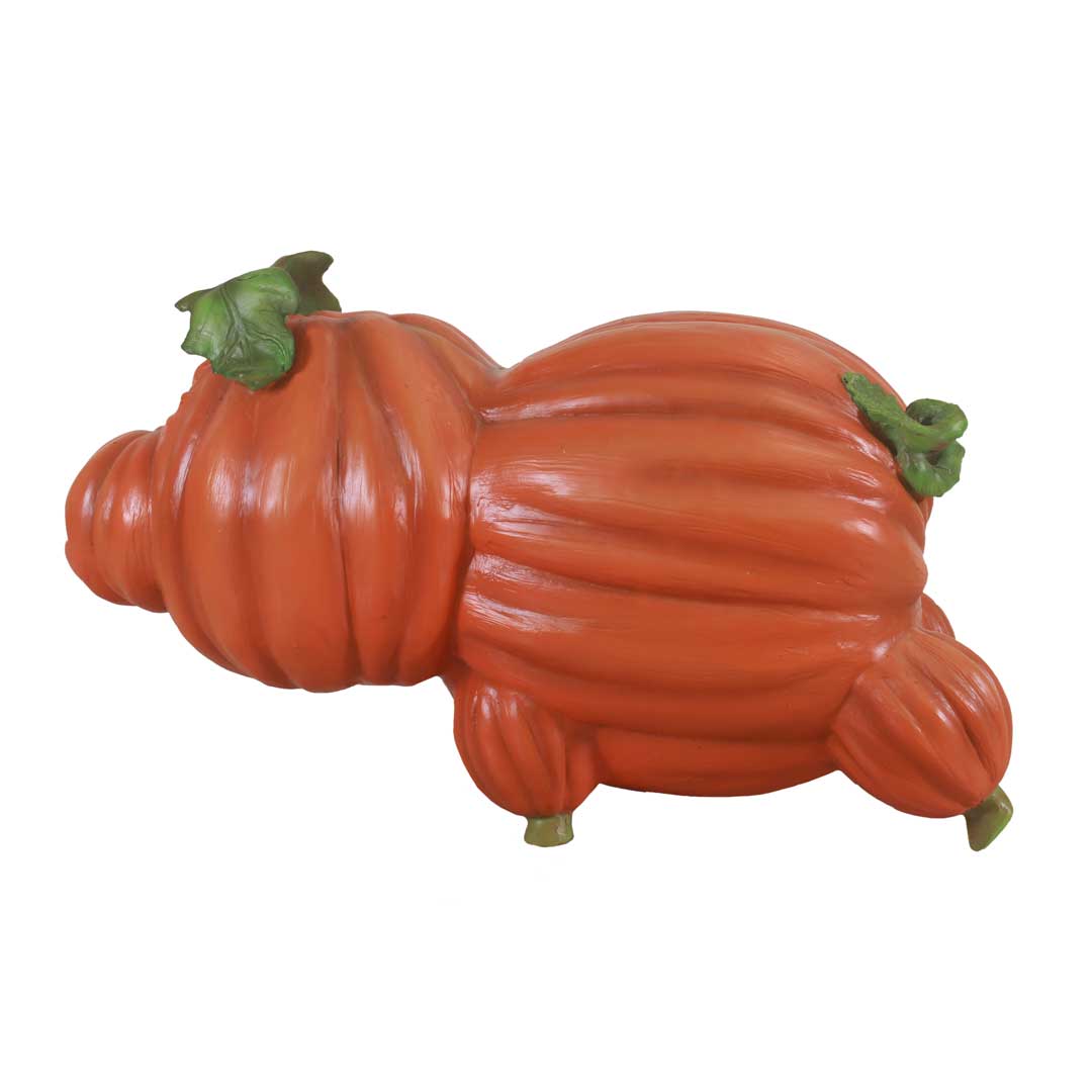 Pumpkin Pig Light Over Sized Statue