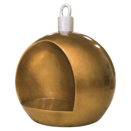 Ornament Christmas Ball Seat Over Sized Statue