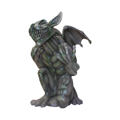 Gargoyle Laughing Over Sized Statue