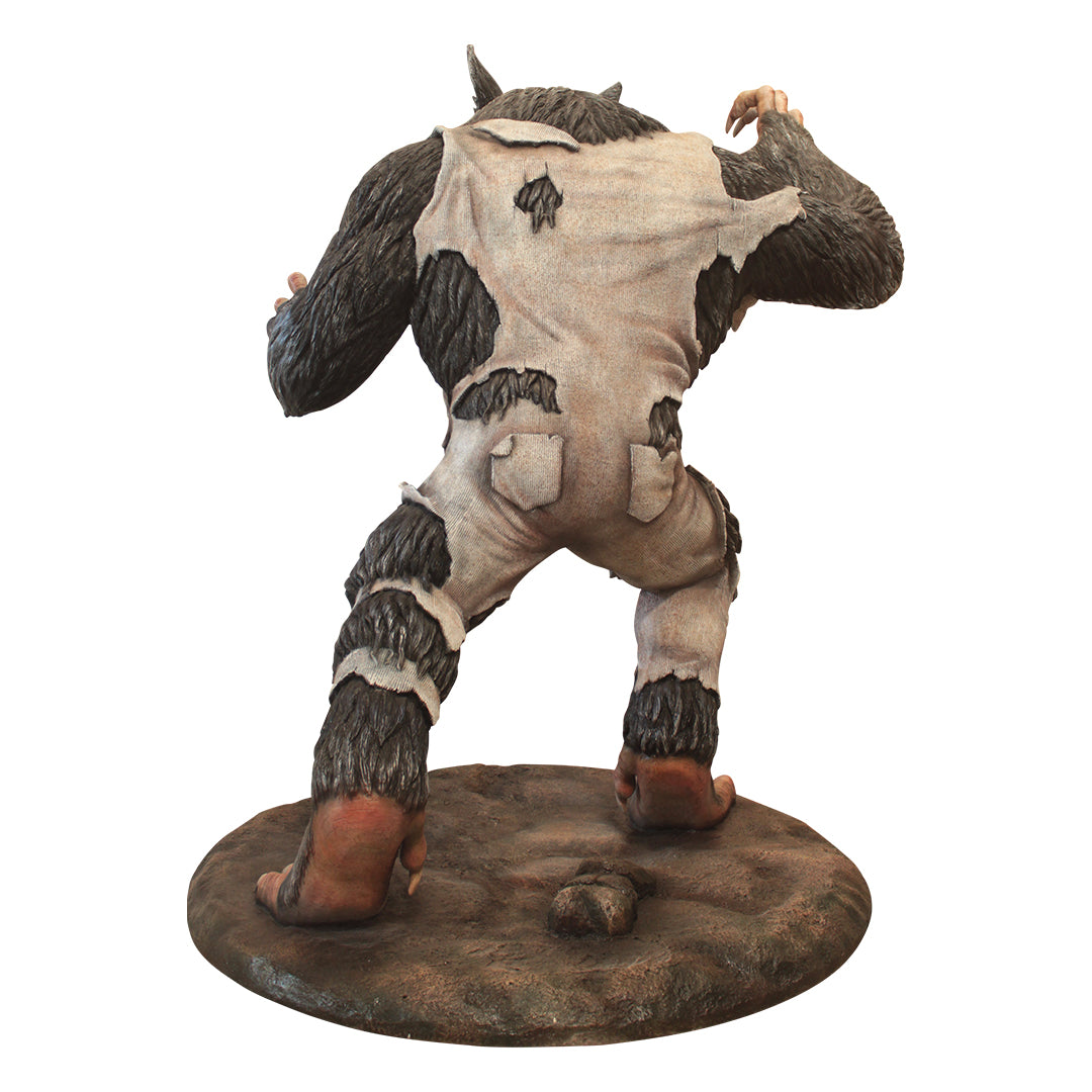 Werewolf Lunging Life Size Statue