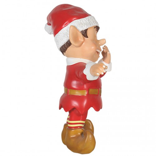 Elf Laughing Life Size Statue