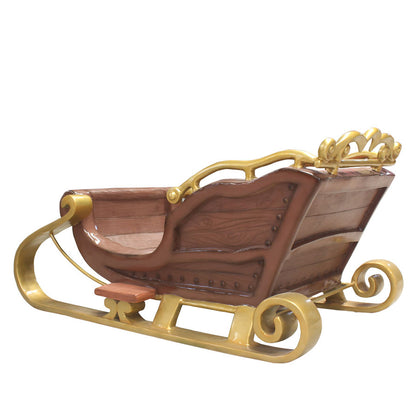 Santa Sleigh 2 Seater Life Size Statue