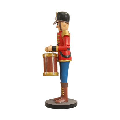 Toy Soldier Playing Drum Life Size Statue