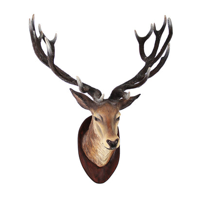 Wall Decor Deer Head Life Size Statue