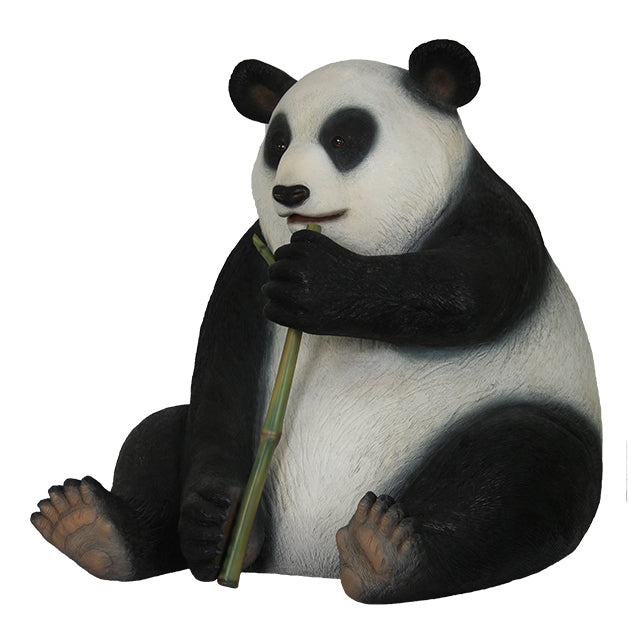 Panda Bear Sitting Life Size Statue
