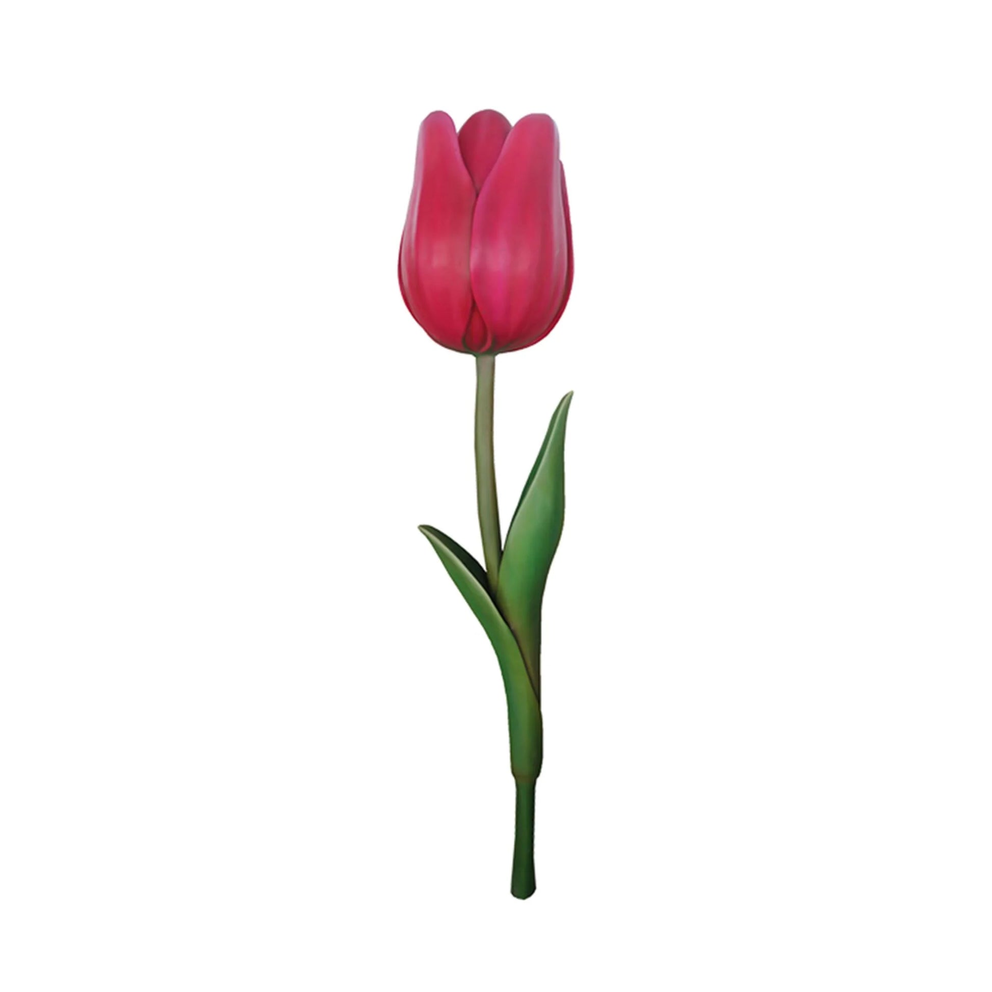 Tulip Over Sized Flower Statue - LM Treasures Life Size Statues & Prop Rental