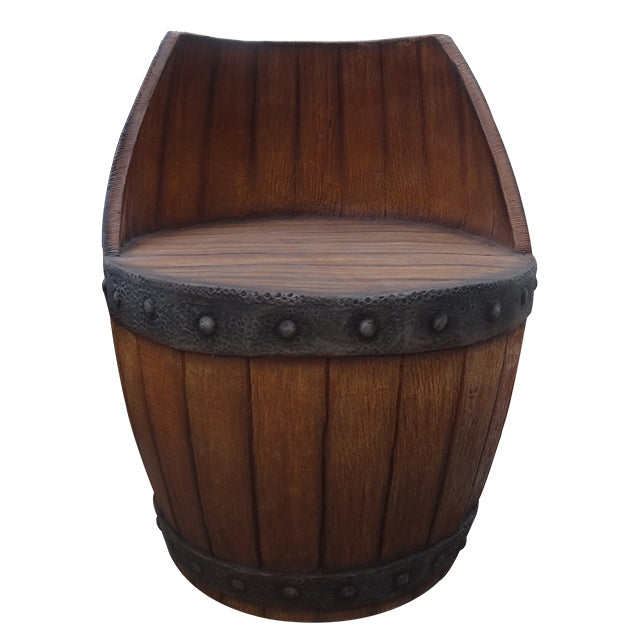 Barrel Chair Life Size Statue