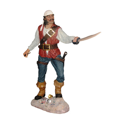 Pirate Christobal Life Size Statue