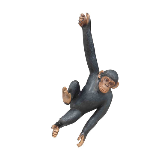 Hanging Monkey Chimpanzee Life Size Statue