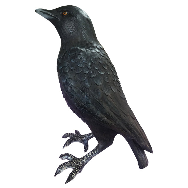 Crow Life Size Statue