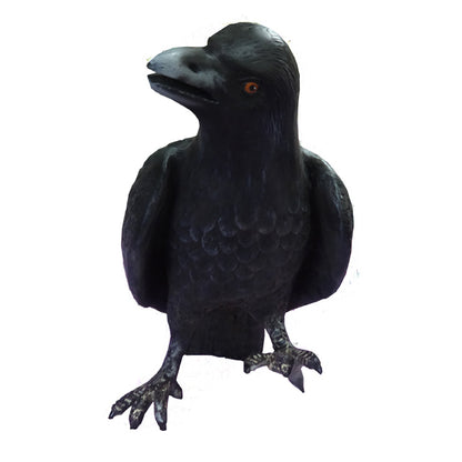 Crow Life Size Statue