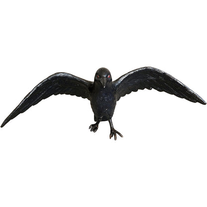Crow Taking Flight Life Size Statue
