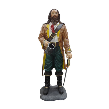 Pirate Captain Enrico Life Size Statue