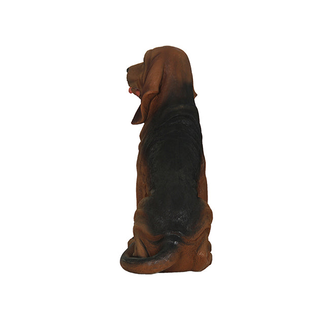 Dog Blood Hound Life Size Statue