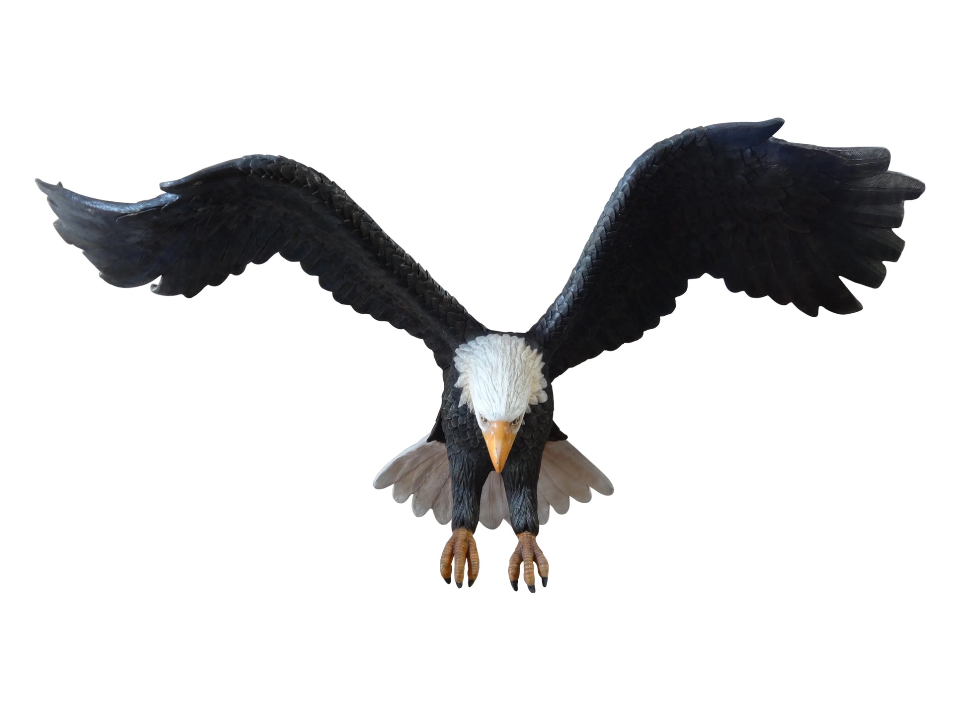 American Bald Eagle Attacking Life Size Statue - LM Treasures 