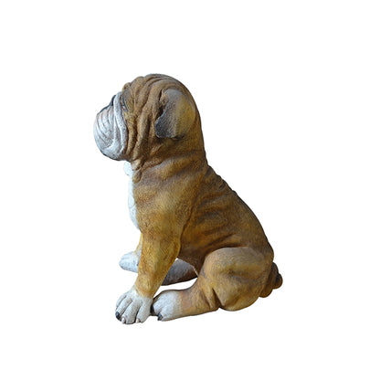 Dog Pug Life Sized Statue