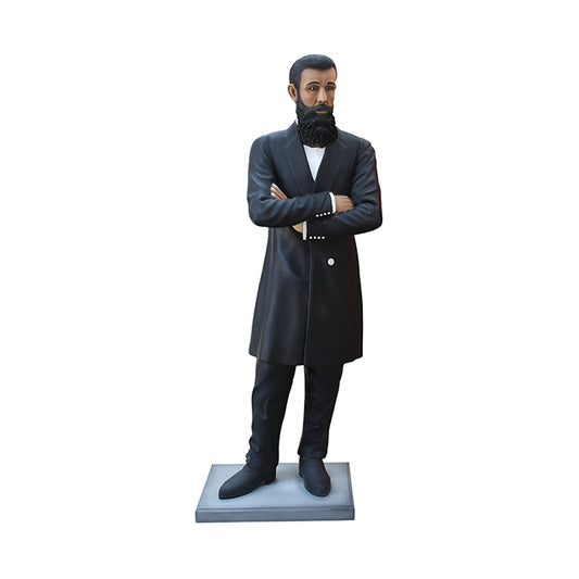 Herzl Standing Life Size Statue