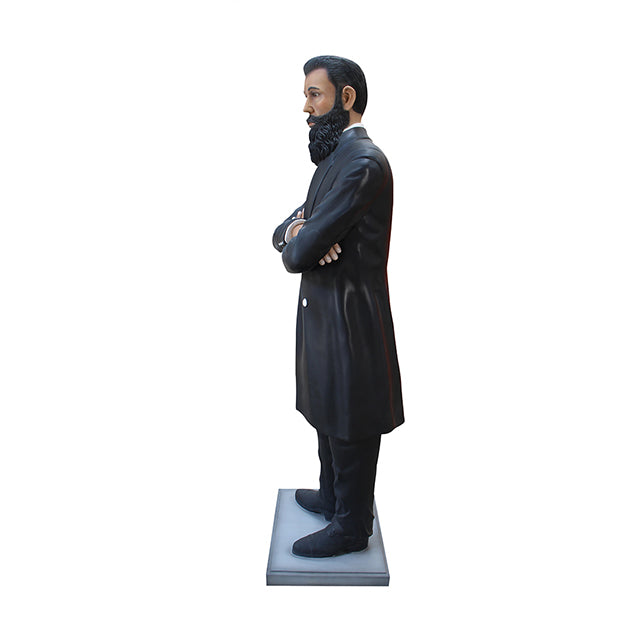 Herzl Standing Life Size Statue