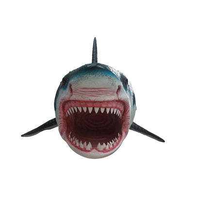 Hanging Great White Shark Life Size Statue