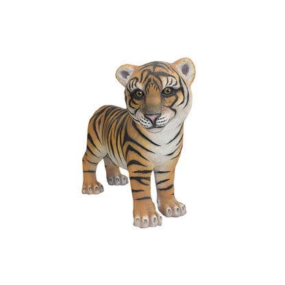 Tiger Cub Life Size Statue