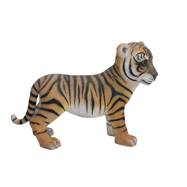 Tiger Cub Life Size Statue