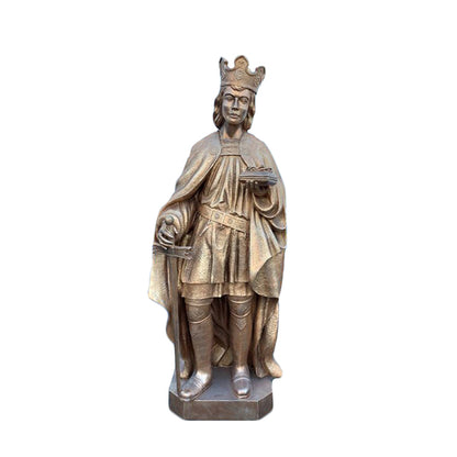 Bronze King Louis Life Size Statue