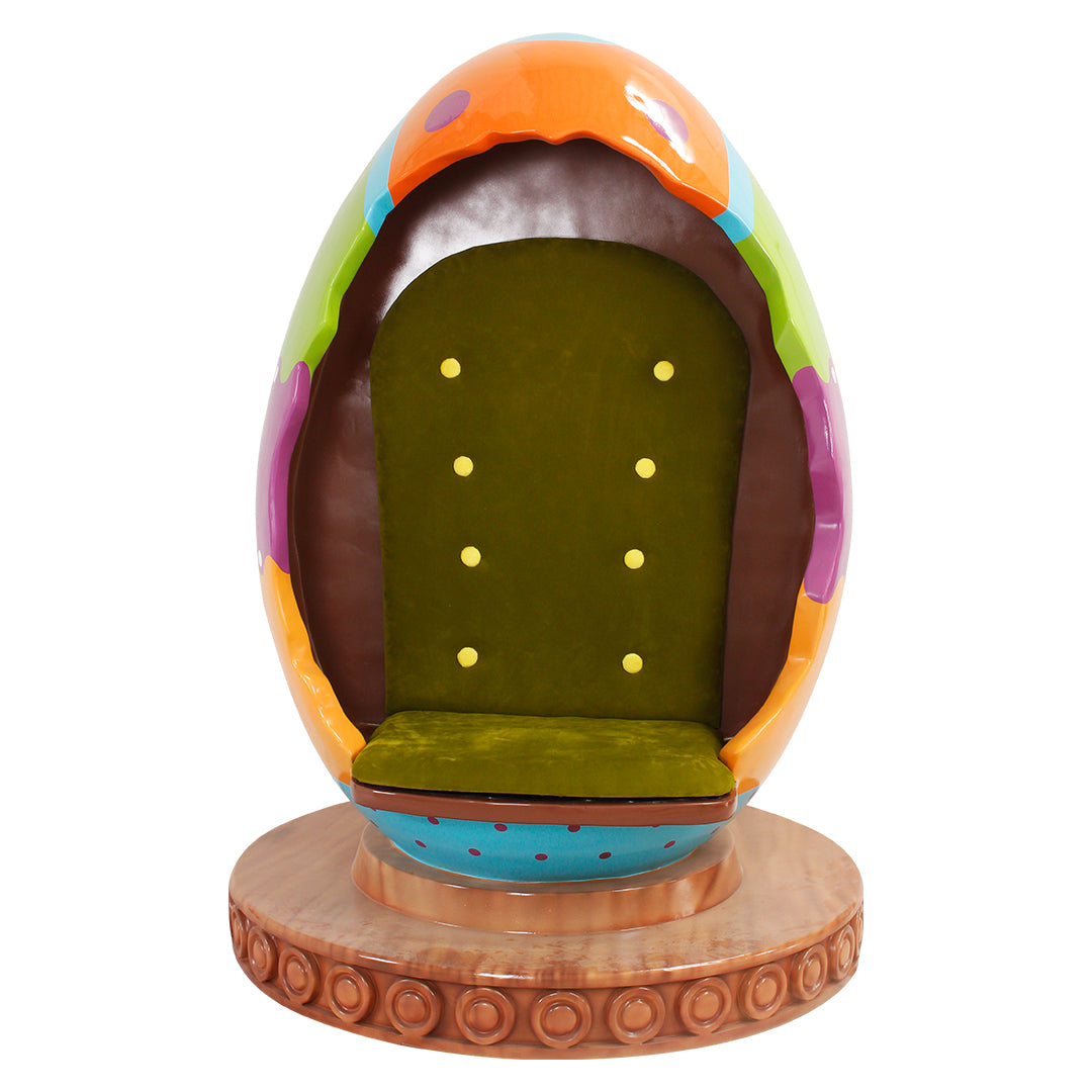 Easter Egg Chair Over Sized Statue