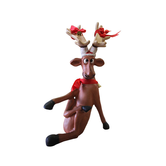 Reindeer Dasher Mini Crossed Legs - LM Treasures 