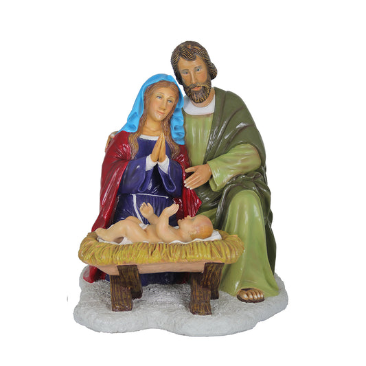 Nativity Family Holy With Base - LM Treasures 