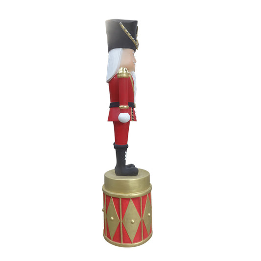 Nutcracker On Drum Base - LM Treasures 
