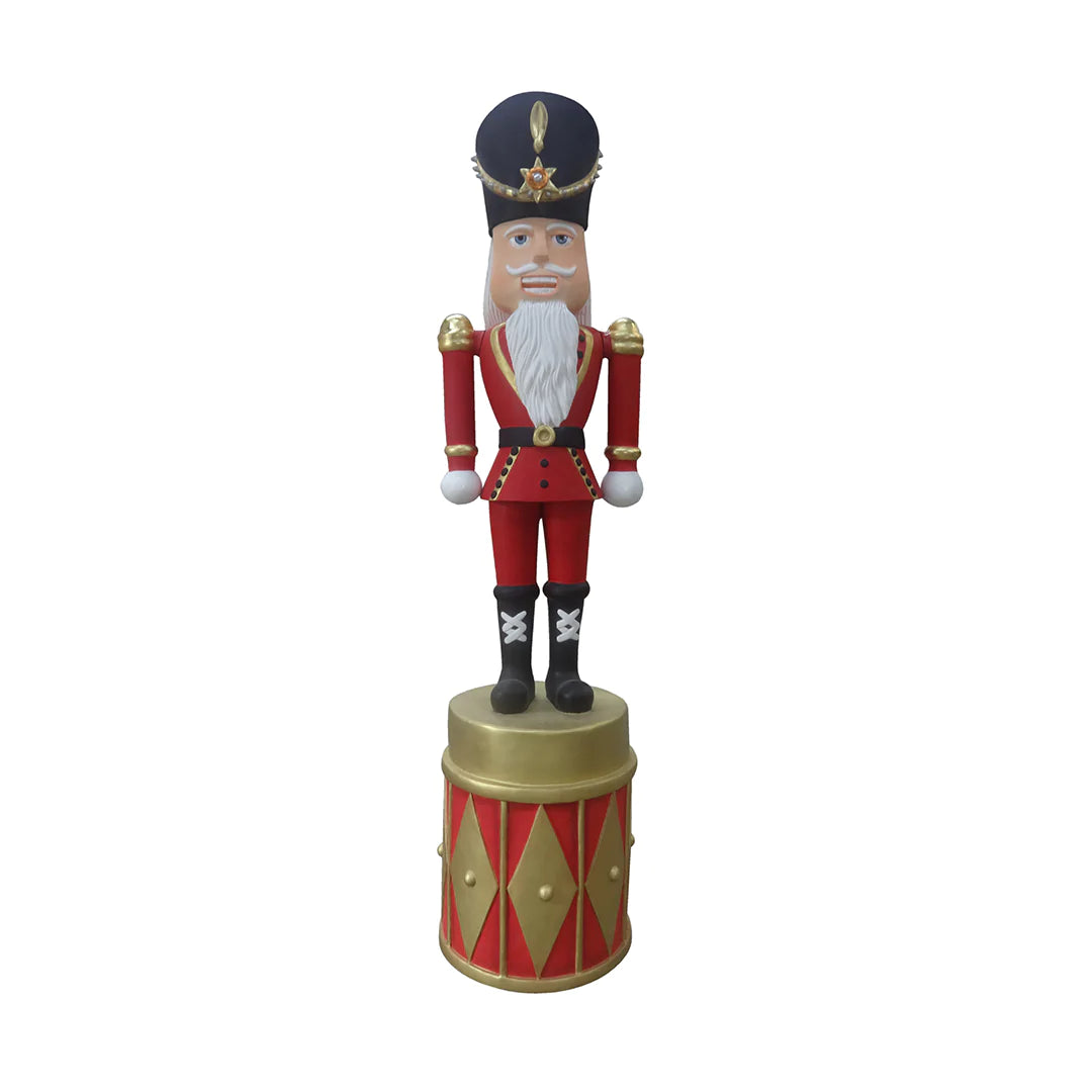 Nutcracker On Drum Base - LM Treasures 