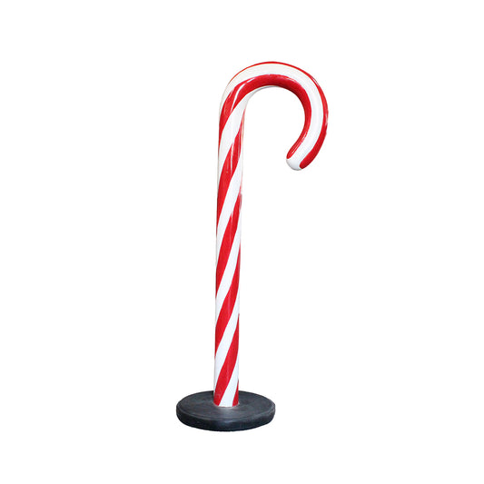 Traditional Candy Cane Over Sized Statue