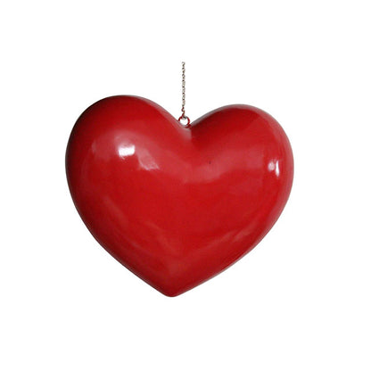 Heart Over Sized Prop Decor Statue